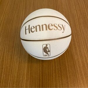 Hennessy NBA White and Brown Decorative Basketball